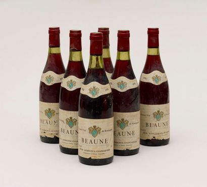 Vin - Beaune 6 bouteilles Beaune 1976, Propriétaire Régis Rossignol Changarnier