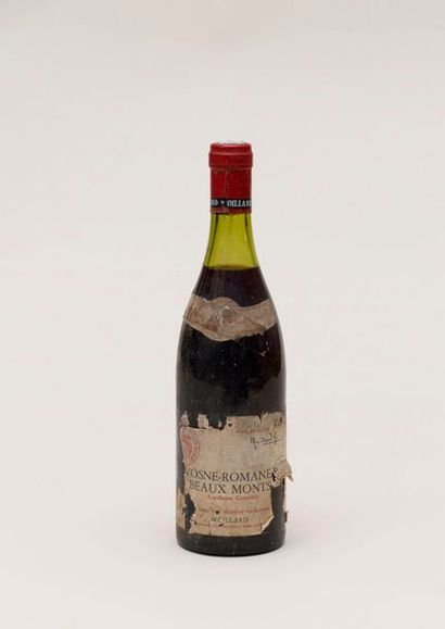 Vin - Vosne Romanée Beaux Monts 1 bouteille Vosne Romanée Beaux Monts, 1975