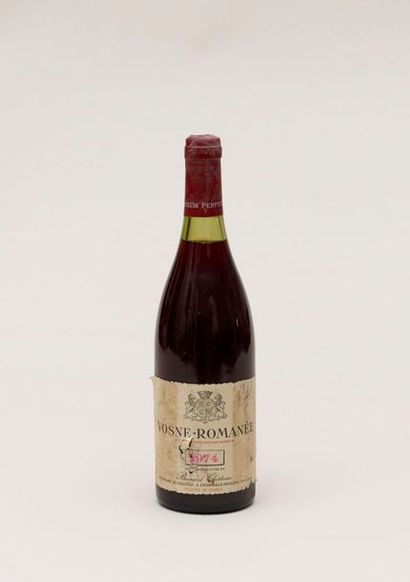 Vin - Vosne Romanée 1 bouteille Vosne Romanée 1974, Bernard Château