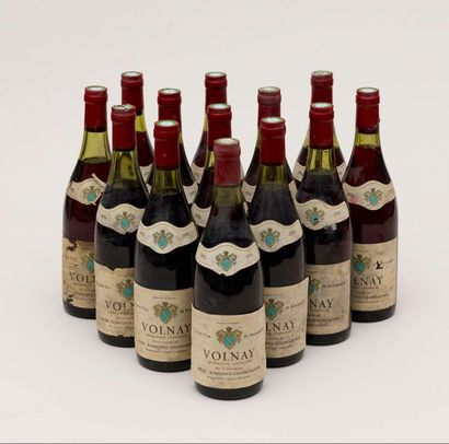 Vin - Volnay 13 bouteilles Volnay 1976 - Régis Rosignol Changarnier