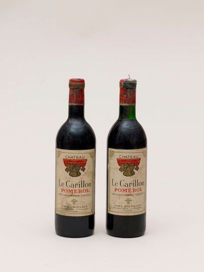 Vin - Château Le Carillon 2 bouteilles Château Le Carillon 1978