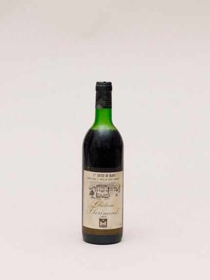 Vin - Chäteau Florimond 1 bouteille Chäteau Florimond 1975