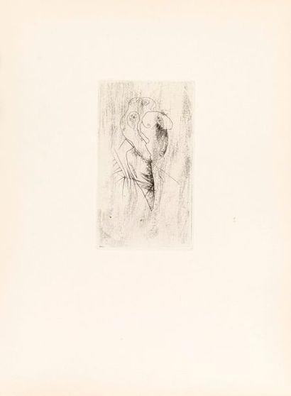 Otto WOLS Otto WOLS (1913-1951) - Composition abstraite - Eau-forte - 33 x 25 cm...
