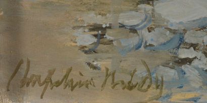 Roger CHAPELAIN MIDY Roger CHAPELAIN MIDY (1904-1992) - L'Ondine - Huile sur toile...