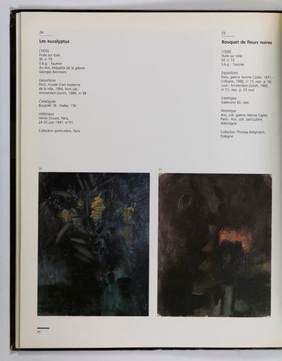 Jean FAUTRIER Jean FAUTRIER (1898- 1964) - Les Eucalyptus, 1926 - Huile sur toile...