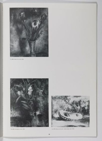 Jean FAUTRIER Jean FAUTRIER (1898- 1964) - Les Eucalyptus, 1926 - Huile sur toile...