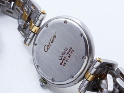 CARTIER CARTIER ''VENDÔME''

Montre bracelet d'homme en or 750 millièmes et acier,...