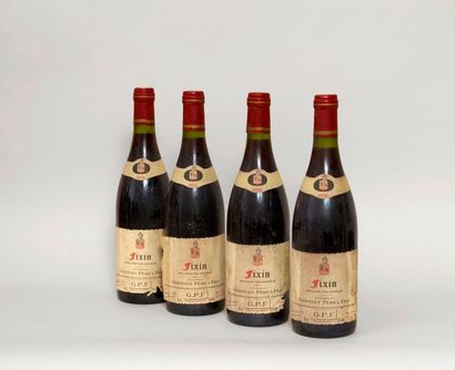 VIN 4 bouteilles - Fixin, 1988, Grivelet Père et Fils
