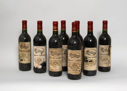 VIN 8 bouteilles - Château Camensac, grand clu classé, haut médoc (3 bouteilles millésime...