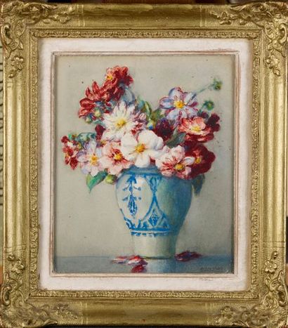 Isidore ROSENSTOCK Isidore ROSENSTOCK (1880-1956) - Bouquet de fleurs - Aquarelle...