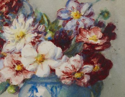 Isidore ROSENSTOCK Isidore ROSENSTOCK (1880-1956) - Bouquet de fleurs - Aquarelle...