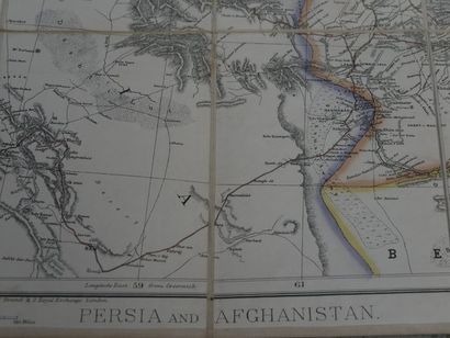 null Carte de Perse et Afganistan publiée par James Wyld, XIXe