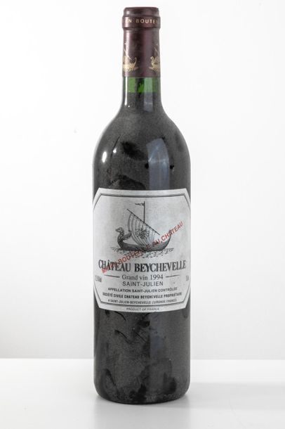 null Lot comprenant: 1 bouteille CHÂTEAU BEYCHEVELLE, Saint Julien 1994 - 1 bouteille...