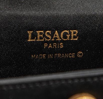 null Maison LESAGE- Paris- Mini sac en velours rebrodé de perles- NEUF