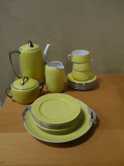 null Yellow porcelain service part