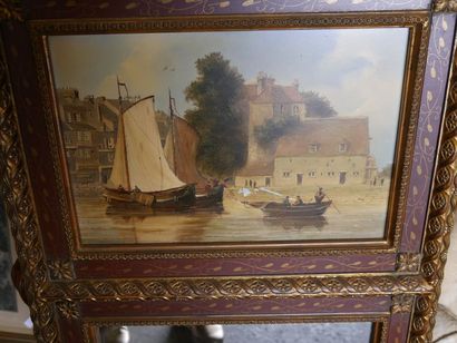 null Ancient and modern paintings including old engravings Empire Period