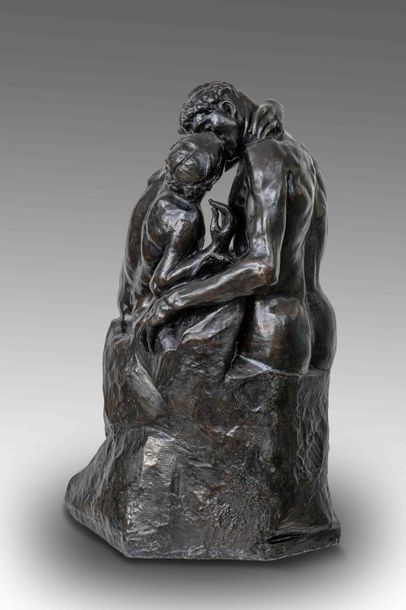 null Auguste RODIN (1840-1917),
Le baiser 1882, Sculpture en bronze à la cire perdue...