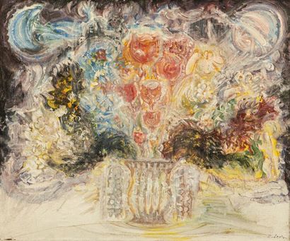 null Zdzis?aw LACHUR (1920-2007)
Vase de fleurs
Huile sur toile, signée en bas à...