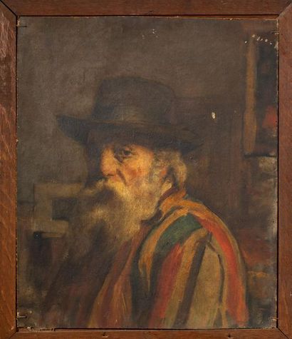 null Vente d'atelier : Alfred Marie LE PETIT (1876-1953) - Ecole de Honfleur - Portrait...