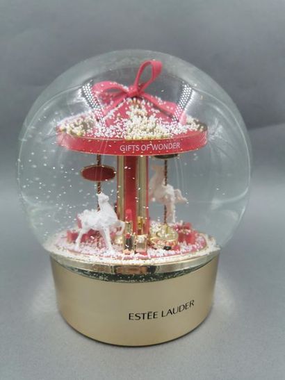 null ESTEE LAUDER - USA Edition - Large motorized ball featuring the carousel, at...