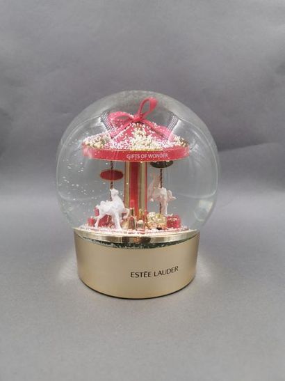 null ESTEE LAUDER - USA Edition - Large motorized ball featuring the carousel, at...