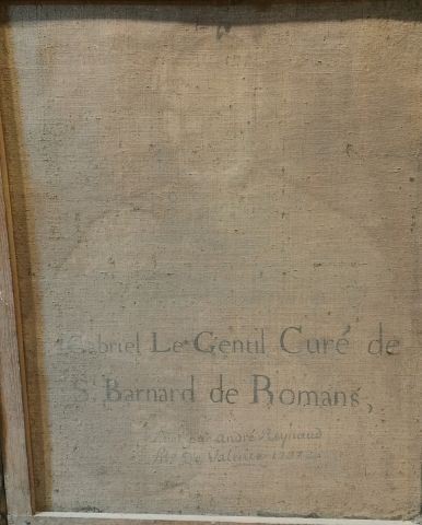 null André REYNAUD (actif en 1739) - Gabriel le gentil curé de S. Barnard de Roman....
