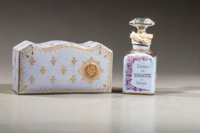 null ROGER GALLET « Extrait de Violette de Parme »
Flacon en verre modèle carafon,...