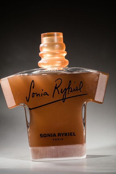 null SONIA RYKIEL
Flacon factice géant de décoration, signé sur une face "Sonia Rykiel...