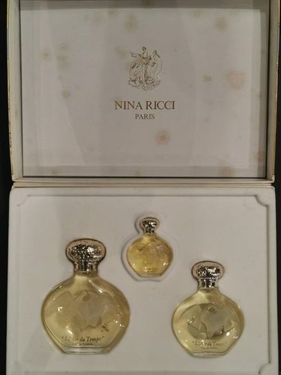 null Lot : Nina Ricci : coffret contenant trois eaux de toilettes Deci-Dea parfum...