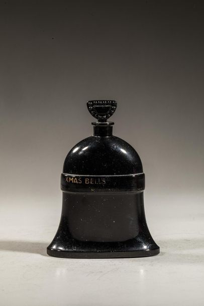 null MOLINARD « Cloches de Noël – Xmas bells »
Flacon en verre opaque noir, découpe...