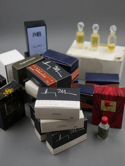 null Lot of miniatures with or without box, pdo, Christian DIOR, Valentino, Van cleef...