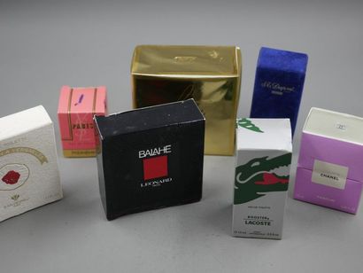 null Lot of about 50 homothetic miniatures with original perfume and box including...