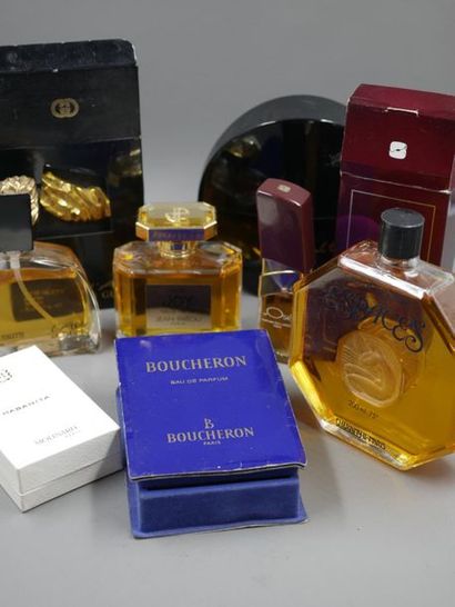 null Lot of eight eaux de toilettes perfumers of major brands with original eaux...