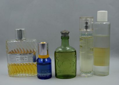 null Lot of about 5 bottles for men including Christian Dior, Sonia Rykiel, Aamis,...