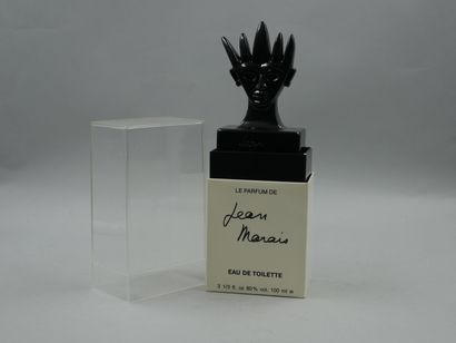 null JEAN MARAIS "Jean Marais"

Flacon en verre de forme rectangulaire, titré. Bouchon...