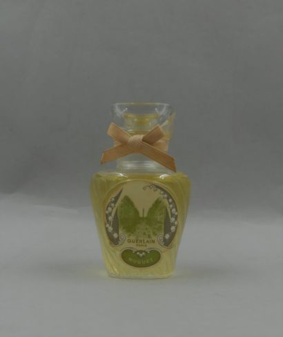 null GUERLAIN

Bottle model vase, sealed, PDO ?, label titled "Muguet", decoration...