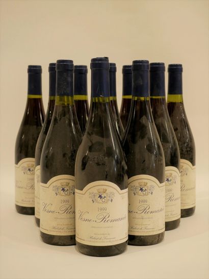 null 
10 Bouteilles de Bourgogne, Vosne-Romanée, Hubert de Frumence, 1999
