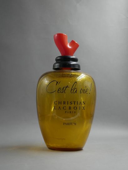 null CHRISTIAN LACROIX - C'est la vie - Giant decorative dummy bottle - H: 25cm