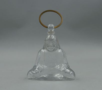 null HOUBIGANT "Subtlety"

Baccarat crystal bottle featuring a Buddha in meditation,...