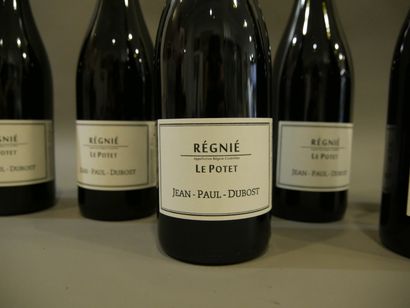 null 1 box of 6 btles - Domaine DUBOST Cuvée le Potet 2018 in Cru Régnié at 40€/12...