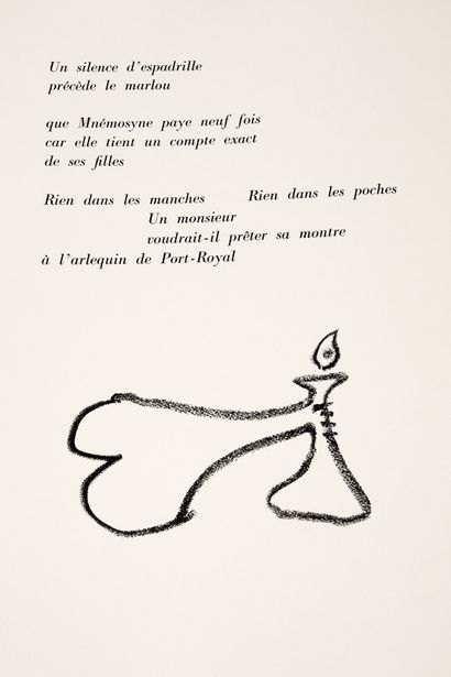 null COCTEAU - PICASSO - Picasso de 1916 à 1961 - Textes de Jean COCTEAU (1889-1963)...