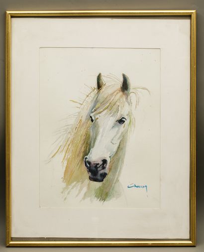 null 
Vente d'atelier :

Philippe CHOSSON (1919-2011) - Le cheval blanc - Aquarelle...