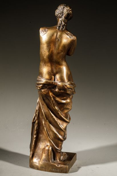 null Salvador DALI (1904-1989) (d'après) - Grande Vénus de Milo aux tiroirs - Bronze...