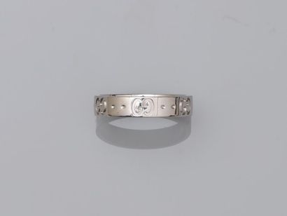 GUCCI - Ring ring in 18k white gold with...
