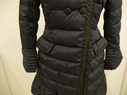 null MONCLERC - Waterproof jacket navy blue with black piping - Size 38/40 - Condition...
