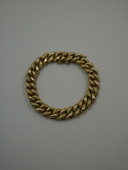 Curb in 18k yellow gold - 13,40gr