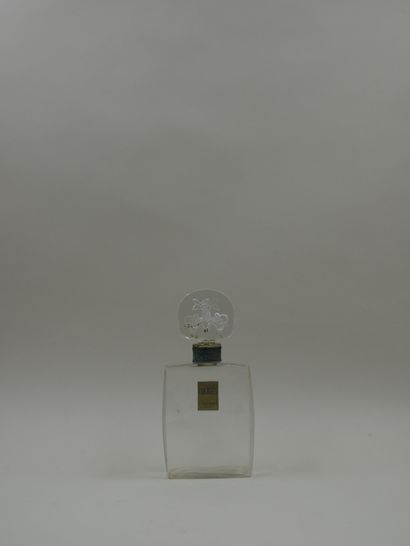 null LANCOME "Bocages

Glass bottle with rectangular body. Gold label titled "Bocages...