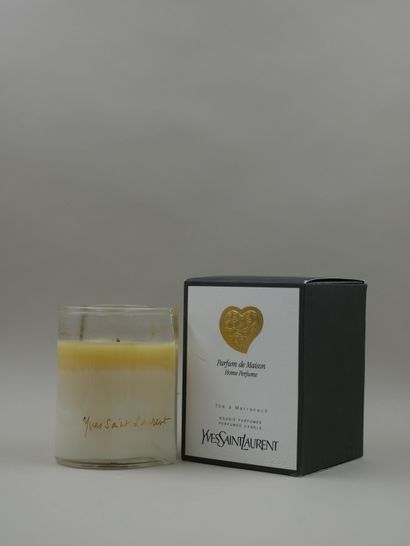 null YVES SAINT LAURENT

Scented candle, titled "Tea in Marrakech" in the shape of...