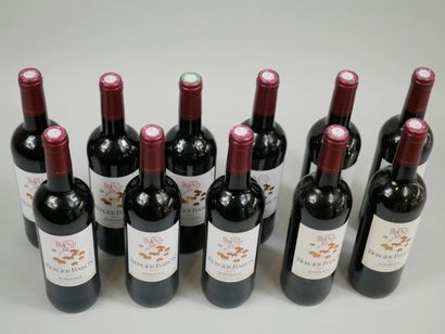 null 11 bottles Berger Baron Philippe de Rothschild, Bordeaux, 2013