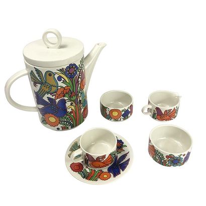 null VILLEROY BOCH. Tea/coffee set, ACAPULCO model by Christine REUTER, including...